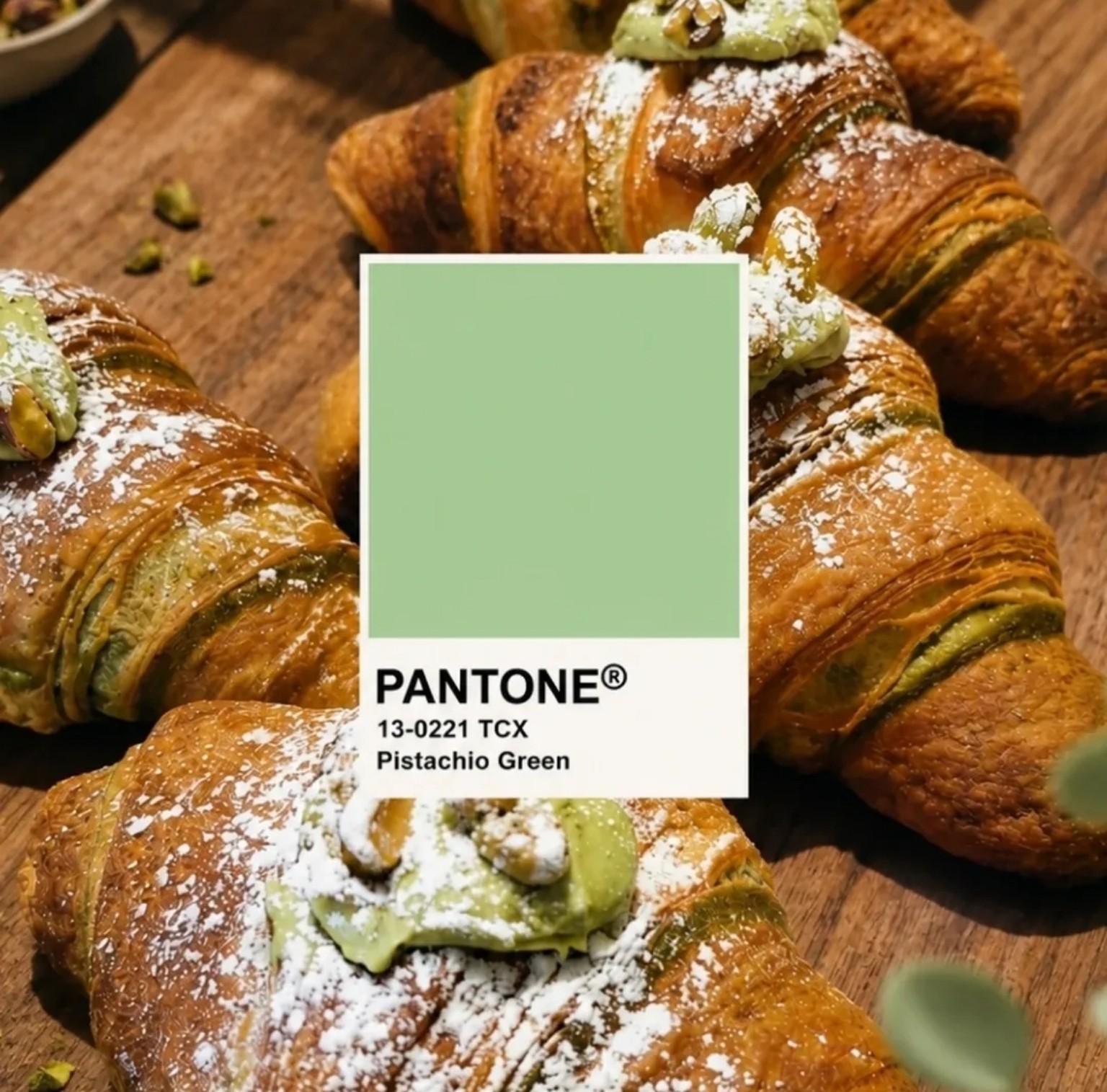 Croissants à la pistache Bambino Caffè